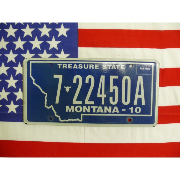 Americká spz Montana 7 22450a  