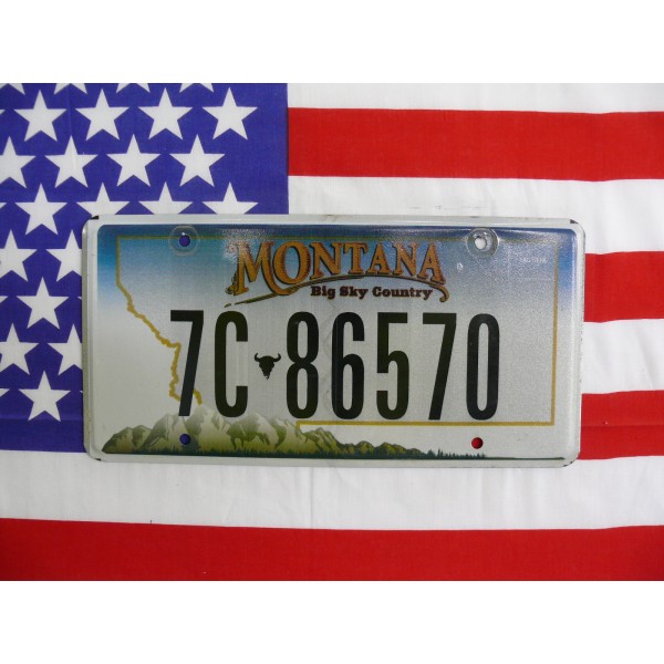 Americká spz Montana 7c-86570