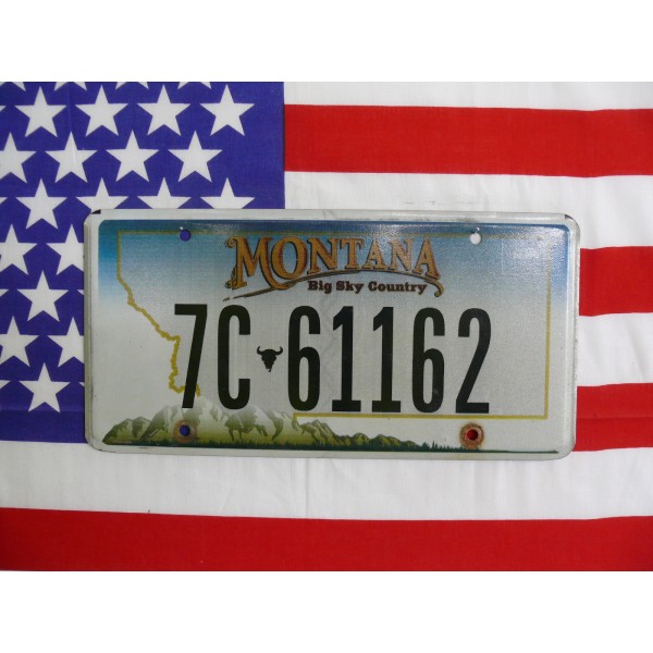 Americká spz Montana 7c-61162
