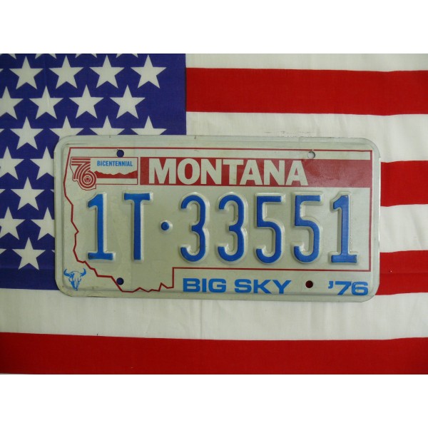 Americká spz Montana 1t-33551