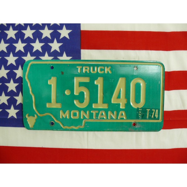 Americká spz Montana 1-5140