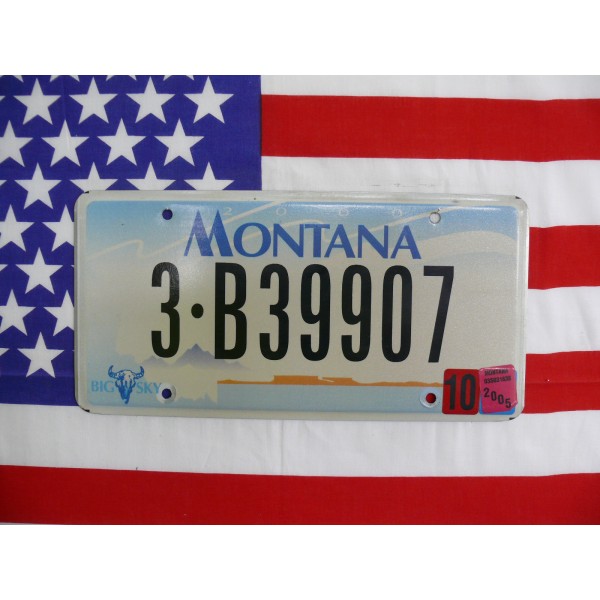 Americká spz Montana 3 b39907