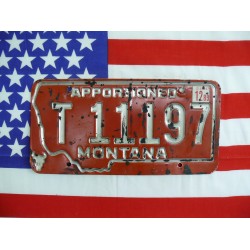 Americká spz Montana t11197
