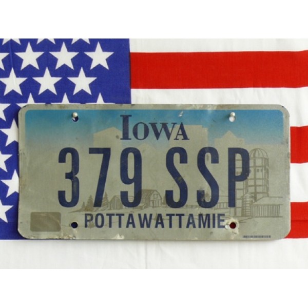 Americká registrační značka Iowa