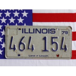 Americká spz Illinois