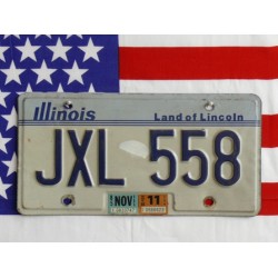 Americká spz Illinois