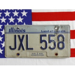 Americká spz Illinois