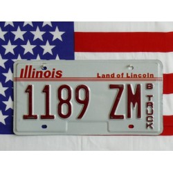 Americká spz Illinois