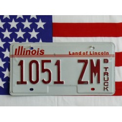 Americká spz Illinois