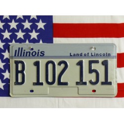 Americká spz Illinois