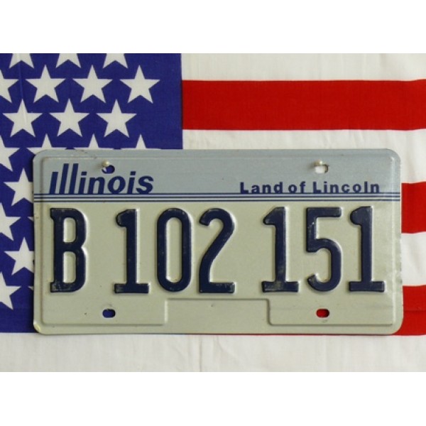 Americká spz Illinois