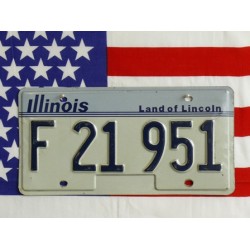 Americká spz Illinois