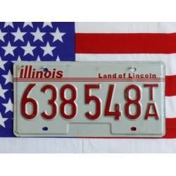 Americká spz Illinois