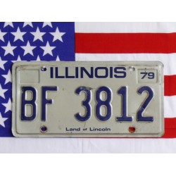 Americká spz Illinois