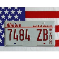 Americká spz Illinois