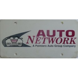 Americká reklamní SPZ prodejců automobil NETWORK