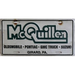 Americká reklamní SPZ prodejců automobilů