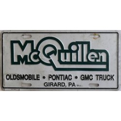 Americká reklamní SPZ prodejců automobilů