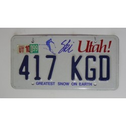 Americká spz Utah pár