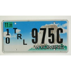 Americká SPZ Wyoming