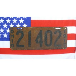 Americké spz Ohio historické 1917 pár