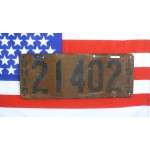 Americké spz Ohio historické 1917 pár