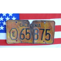 Americká SPZ California historická 1956 policejní