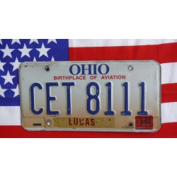 Americká SPZ Ohio 