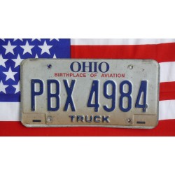 Americká SPZ Ohio 
