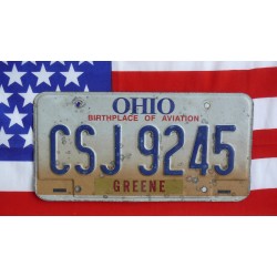 Americká SPZ Ohio 