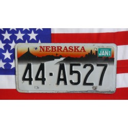 Americká spz Nebraska 