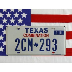 Americká SPZ Texas