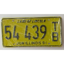 Americká spz Illinois