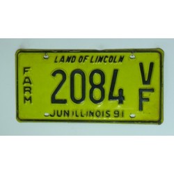 Americká SPZ Illinois