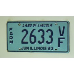 Americká spz Illinois pár