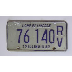 Americká SPZ Illinois