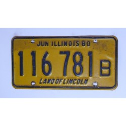 Americká SPZ Illinois