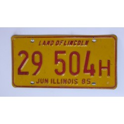 Americká SPZ Illinois