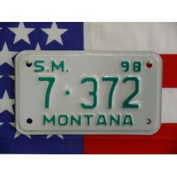 Americká Moto SPZ Montana 1998