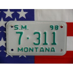 Americká Moto SPZ Montana 1998