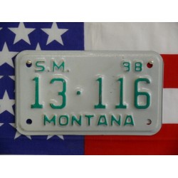 Americká Moto SPZ Montana 1998