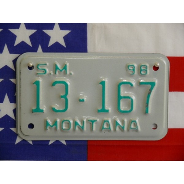 Americká Moto SPZ Montana 1998