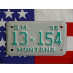 Americká Moto SPZ Montana 1998