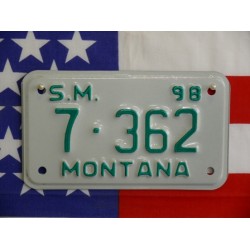 Americká Moto SPZ Montana 1998