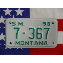 Americká Moto SPZ Montana 1998