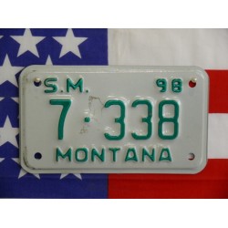 Americká Moto SPZ Montana 1998