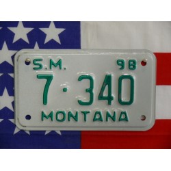 Americká Moto SPZ Montana 1998