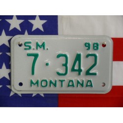 Americká Moto SPZ Montana 1998