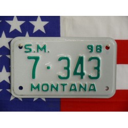 Americká Moto SPZ Montana 1998