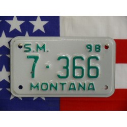 Americká Moto SPZ Montana 1998